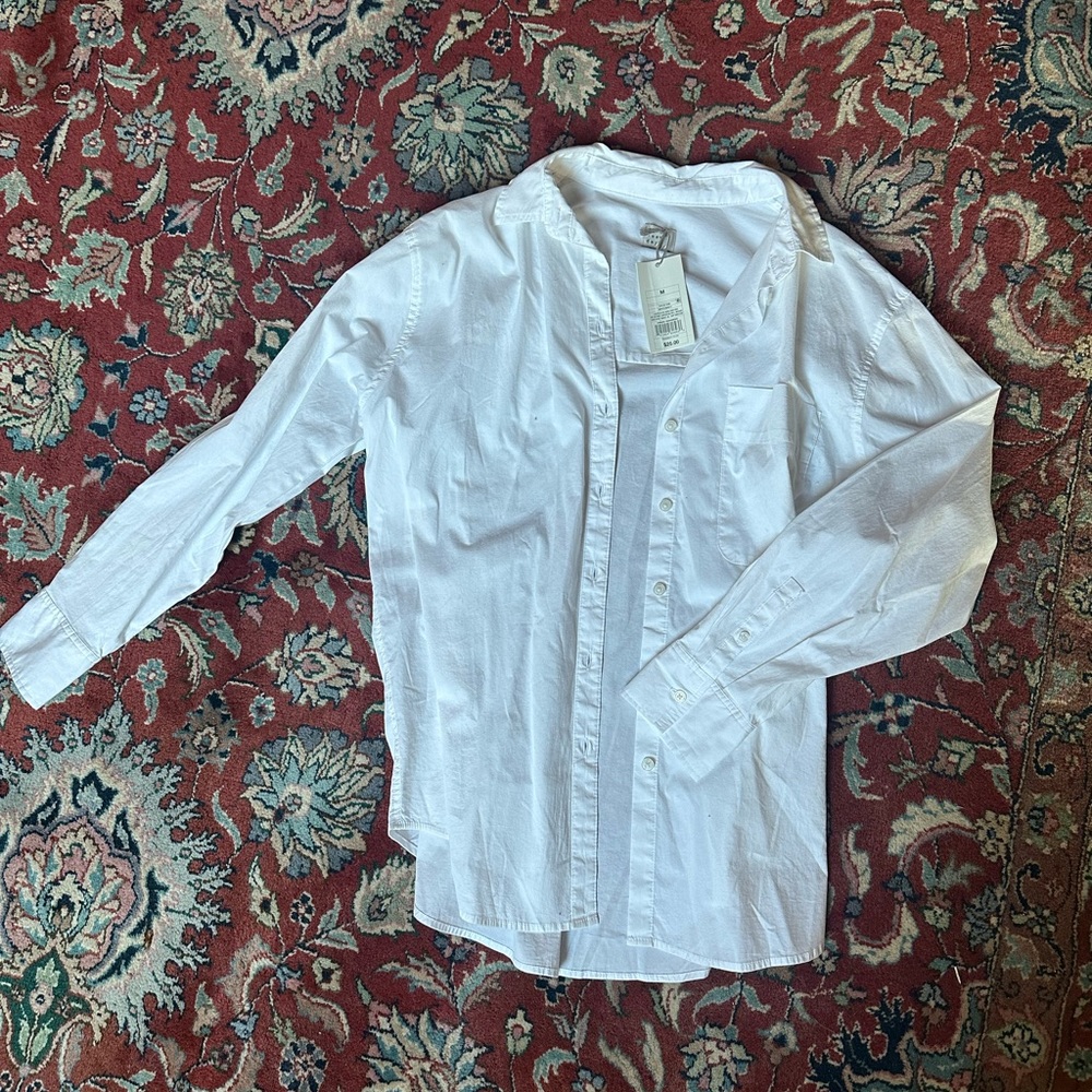 White button up